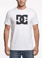 CAMISETA DC STAR BLANCO